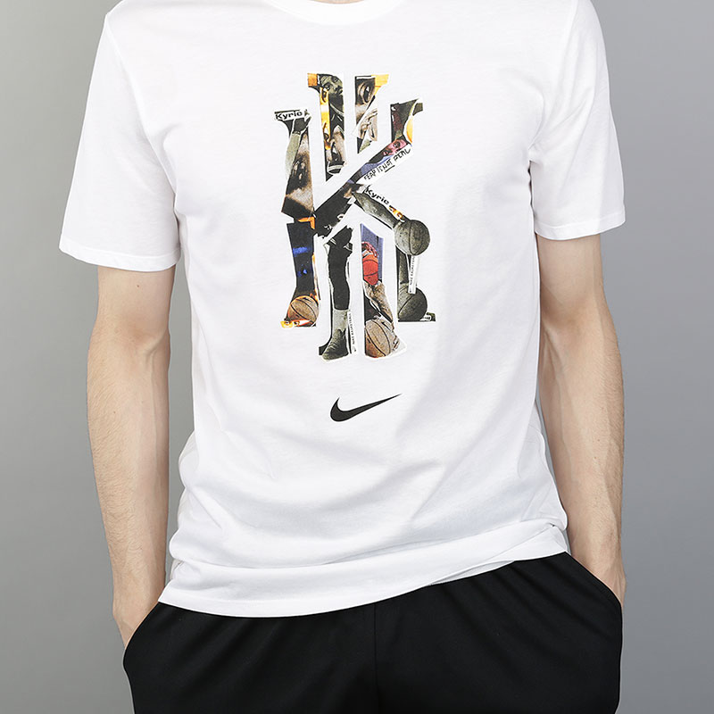мужская белая футболка Nike Dri-FIT Kyrie CNY Basketball T-Shirt AJ1950-100 - цена, описание, фото 2